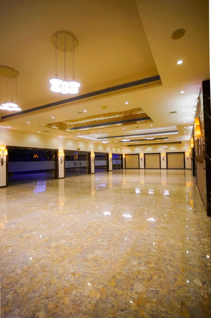 Luxury wedding hall at Chattarpur Farms in Nagpur