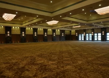 Luxurious Carnation Hall wedding venue at Chattarpur Farms in Nagpur